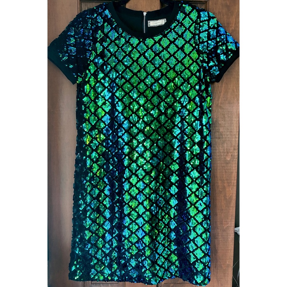 ☀️ Soprano Sequin Shift Dress
